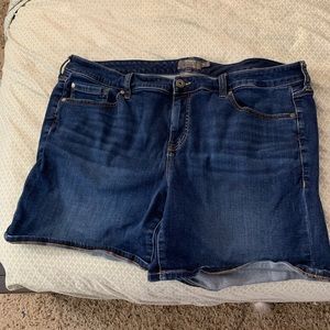 Torrid Jean shorts.  Gently used
